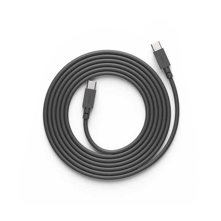 Cable de cargar Cable 1 USB-C a USB-C 2 m - Stockholm black - Avolt