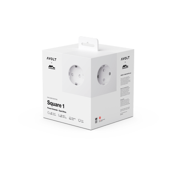 Regleta eléctrica Square 1, toma de corriente y USB-C 30W 1,8 m - White Martinelli Luce edition - Avolt