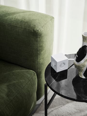 Regleta eléctrica Square 1, toma de corriente y USB-C 30W 1,8 m - White Martinelli Luce edition - Avolt