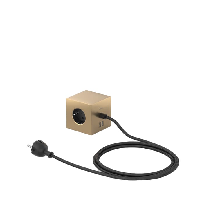 Regleta Square 1 - Brass - Avolt