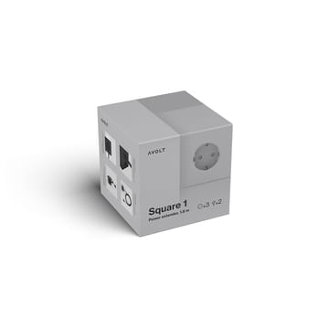 Regleta Square 1 - Gotland grey - Avolt