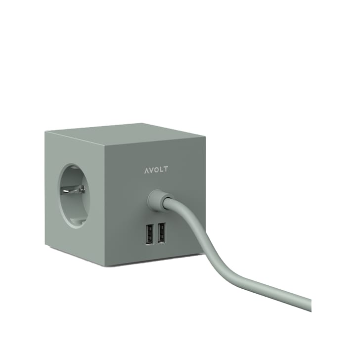 Regleta Square 1 - Oak green - Avolt