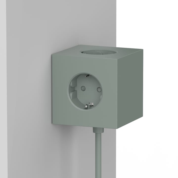 Regleta Square 1, Oak green Avolt