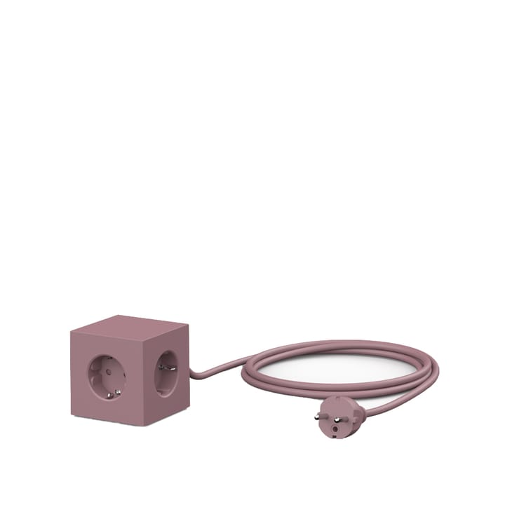 Regleta Square 1, Rusty red Avolt
