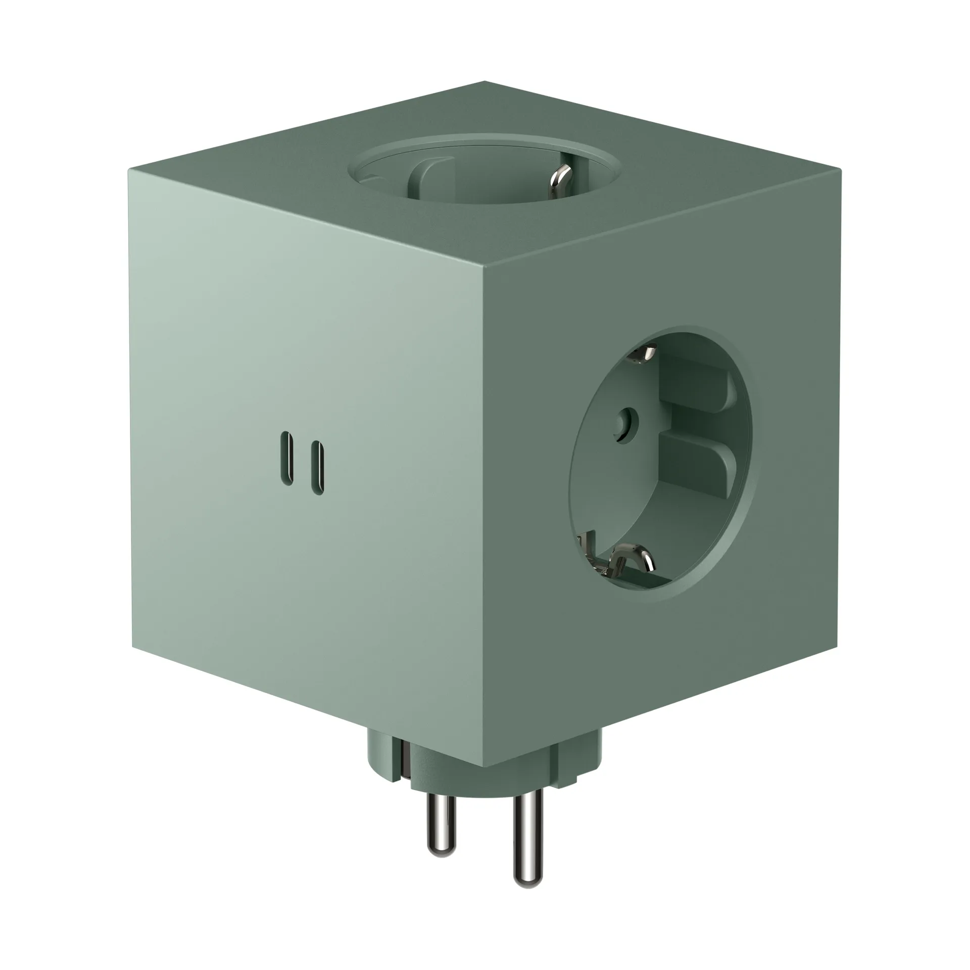 Regleta Square 2, Oak Green Avolt