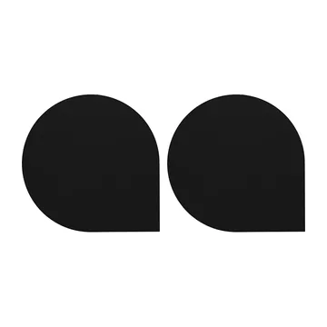 2 Manteles individuales Stilla - Black - AYTM