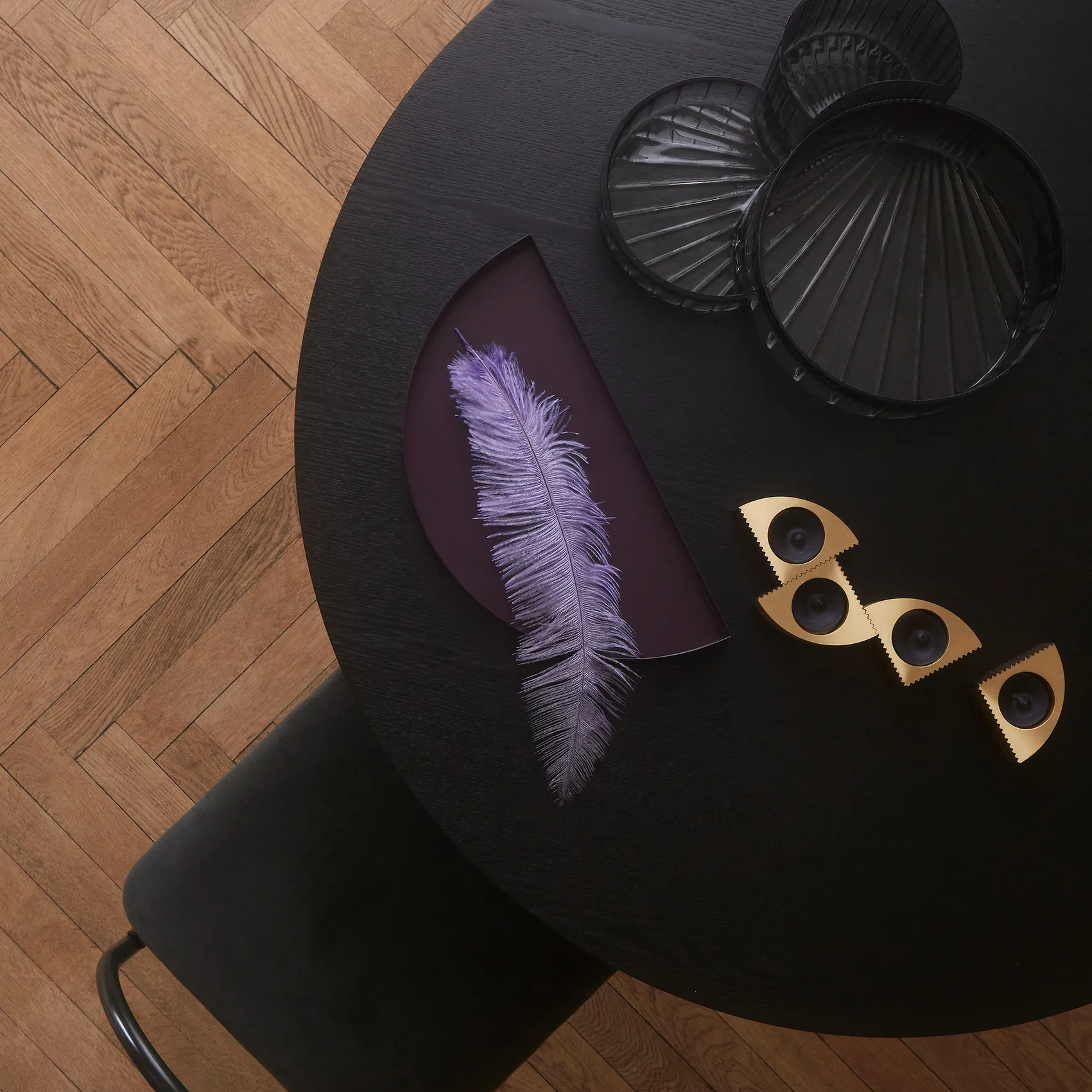 3 Boles Concha, negro AYTM