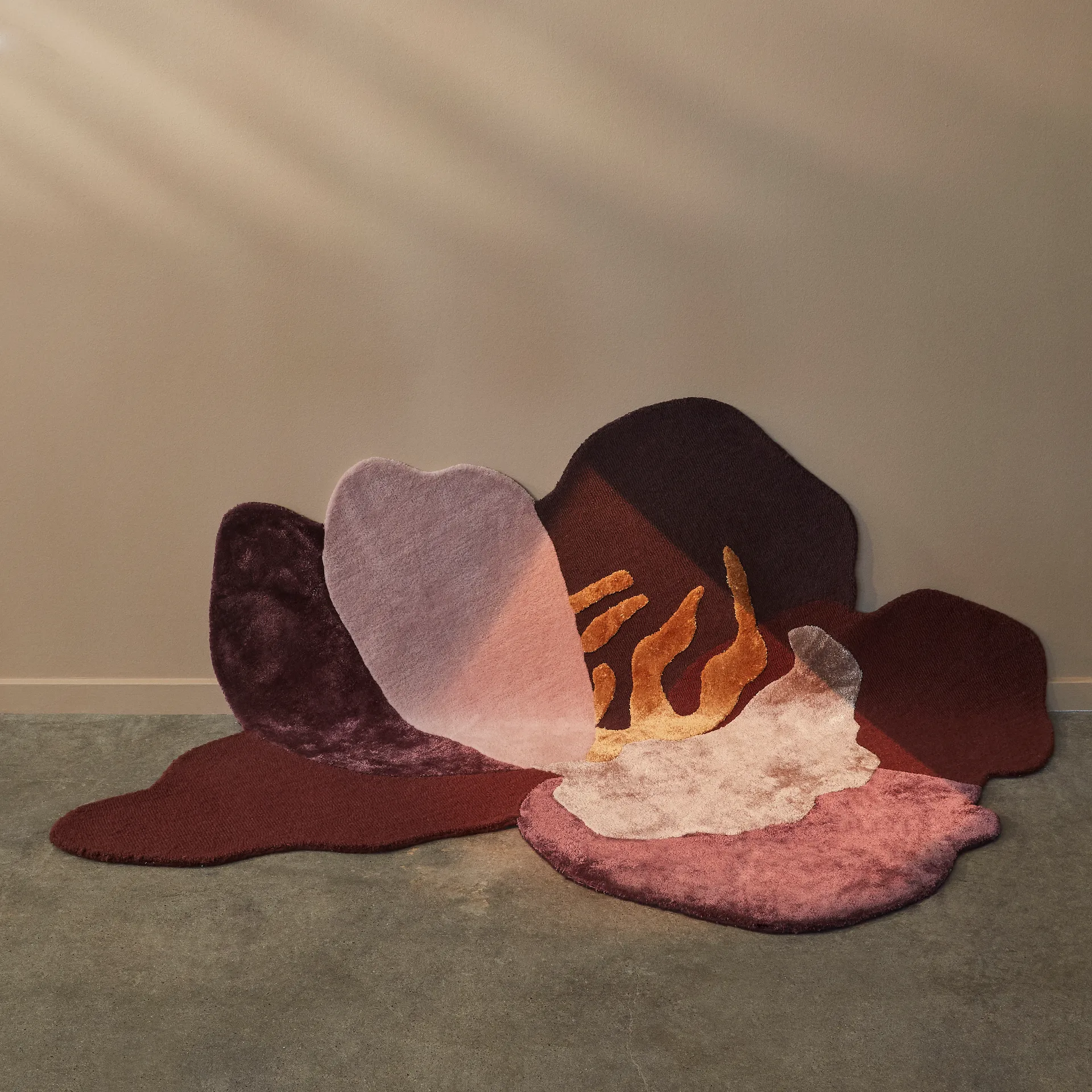 Alfombra Flores, 190x150 cm AYTM
