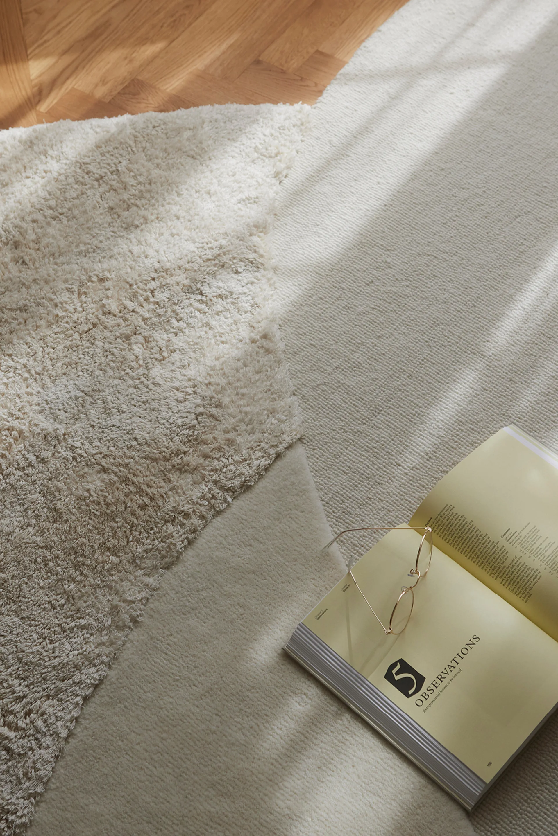 Alfombra Mola 140x195 cm, Cream AYTM