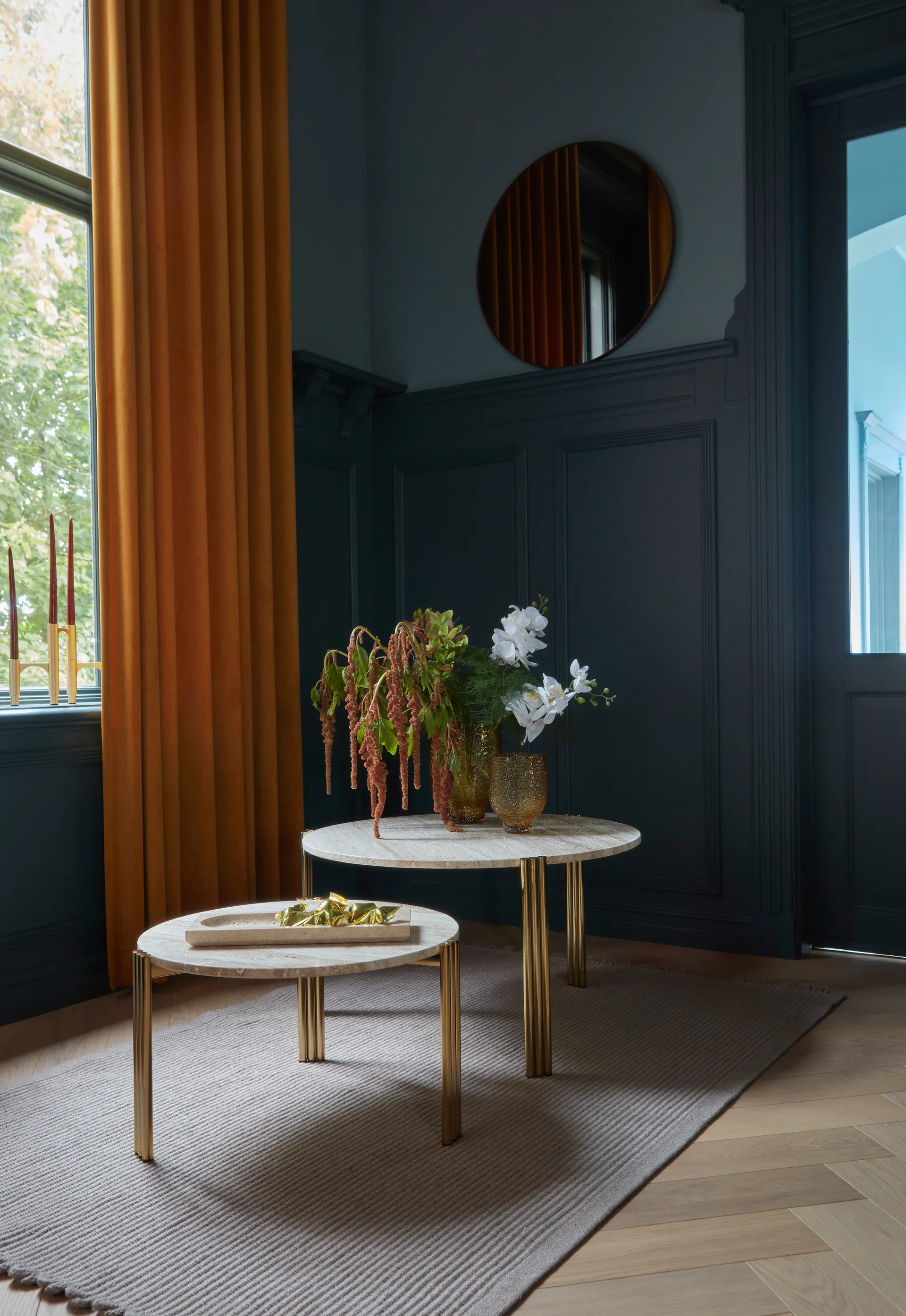 Alfombra Redono taupe, 140x200 cm AYTM