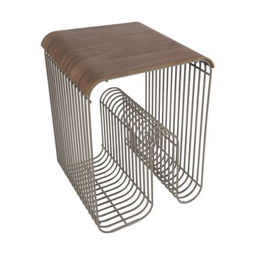 Bandeja/panel superior Curva para taburete Curva 33 cm - Nogal - AYTM