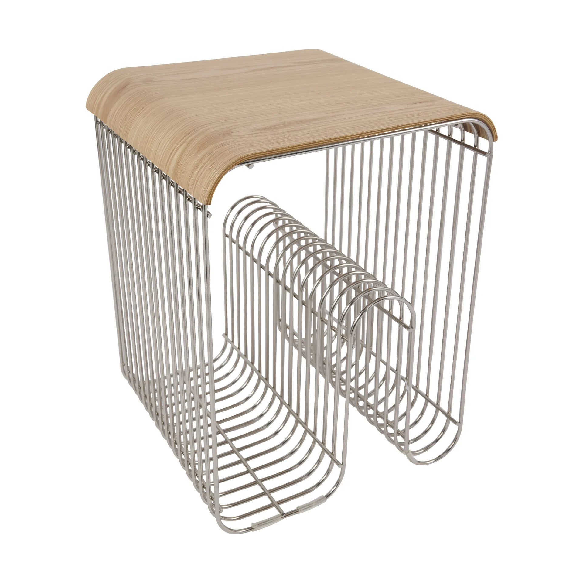 Bandeja/panel superior Curva para taburete Curva 33 cm, Roble AYTM