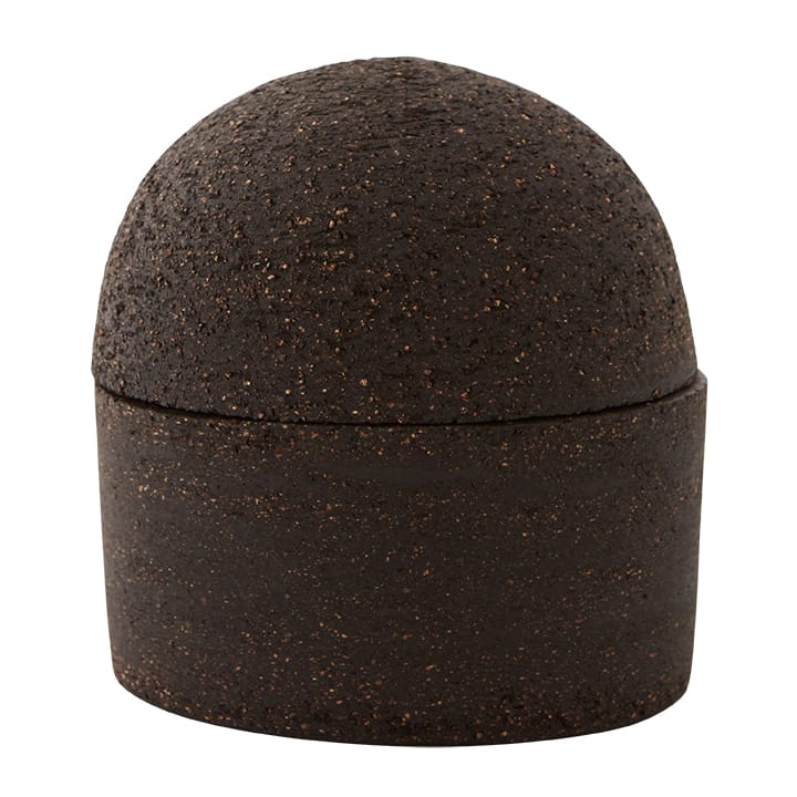 Bote con tapa Terra Ø10,7 cm, Java brown AYTM