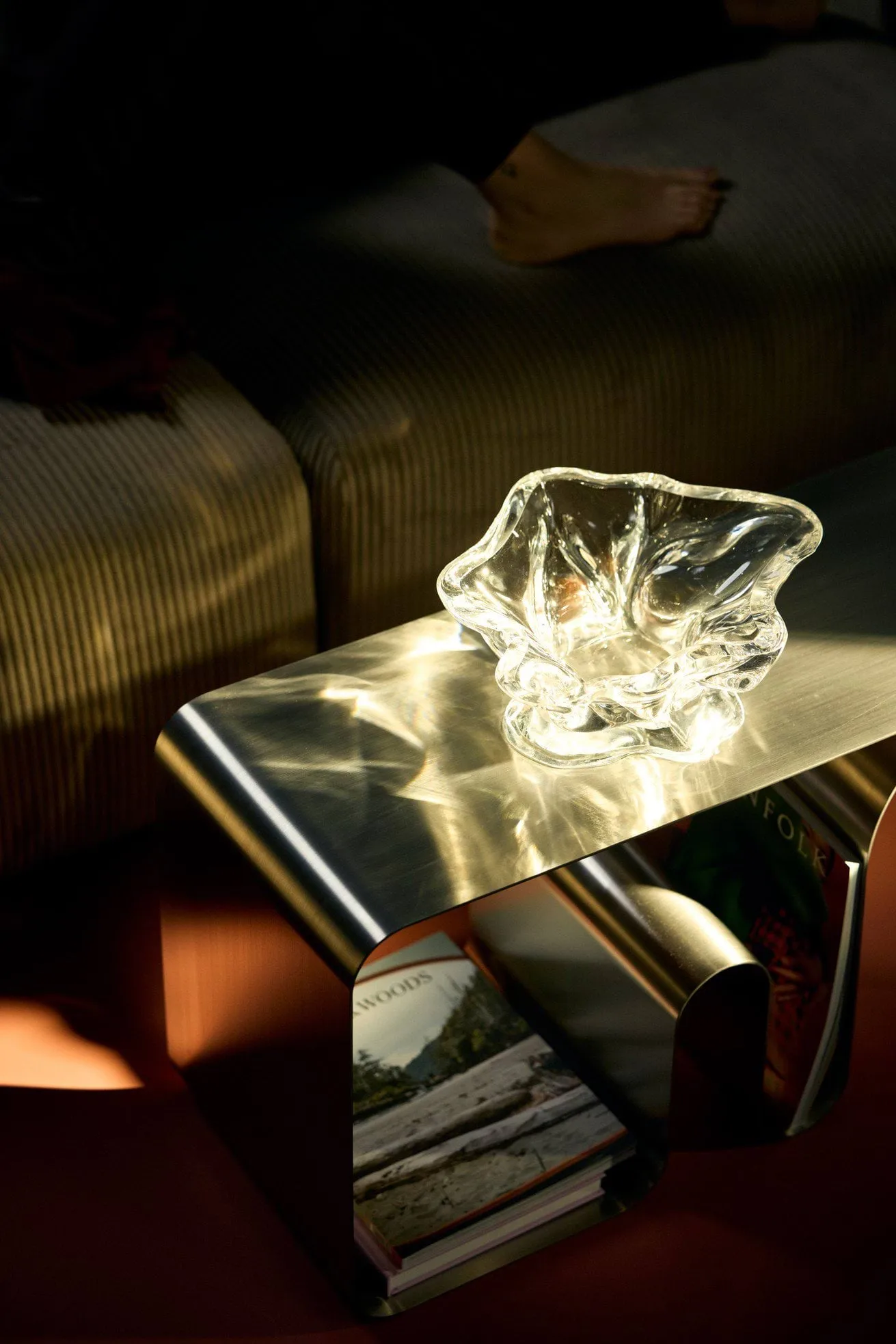 Cuenco decorativo Vena, Clear AYTM