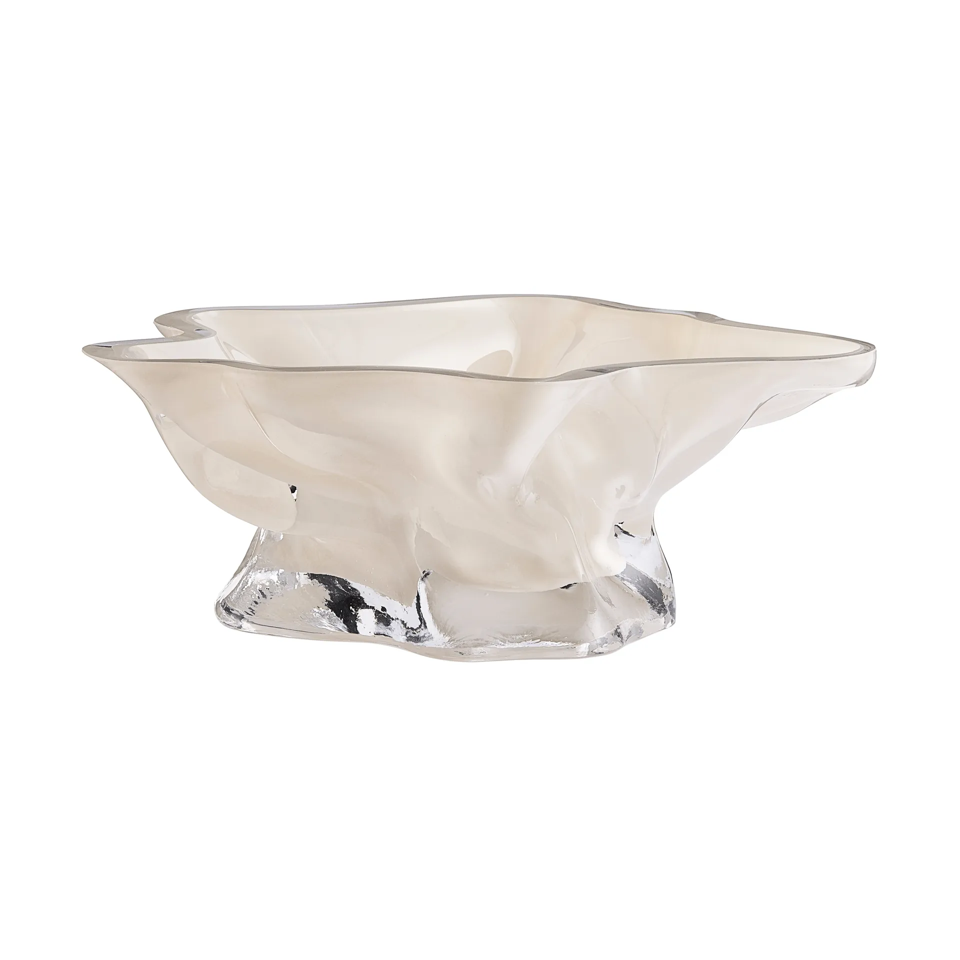 Cuenco decorativo Vena, Dark cream AYTM