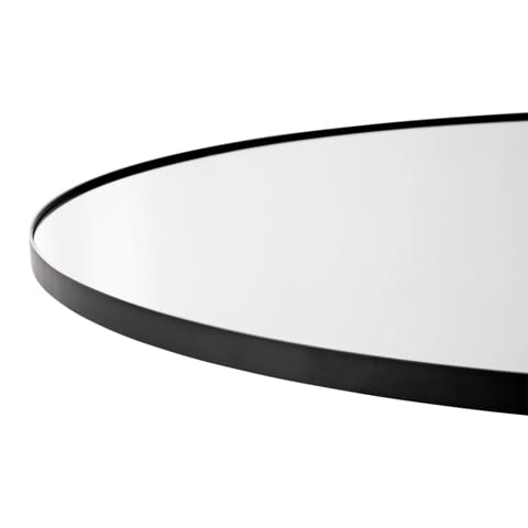 Espejo Circum pequeño, transparente-negro AYTM