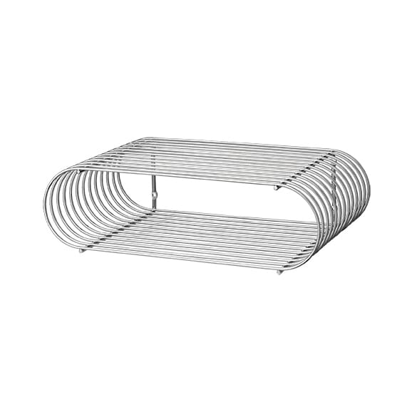 Estantería Curva, plata AYTM