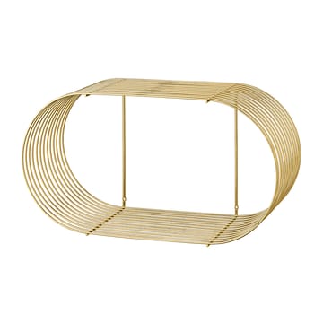 Estantería de pared Curva - Oro - AYTM