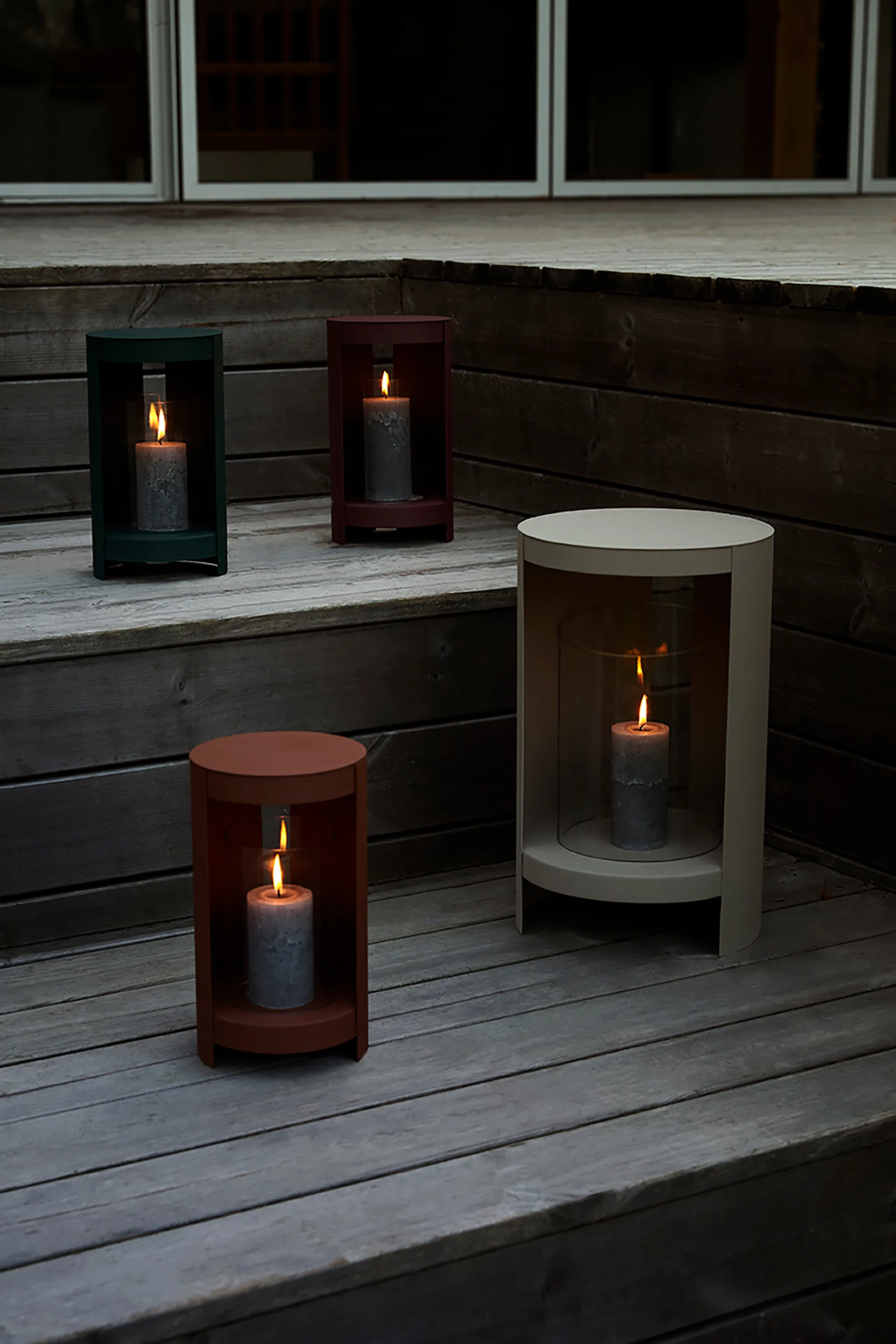 Farolillo Ora 28 cm, Bordeaux AYTM