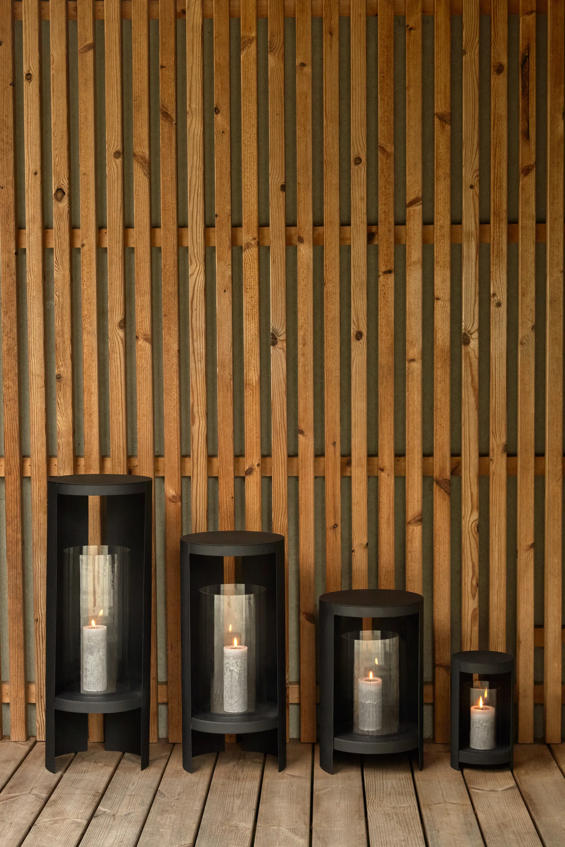 Farolillo Ora 43 cm, negro AYTM