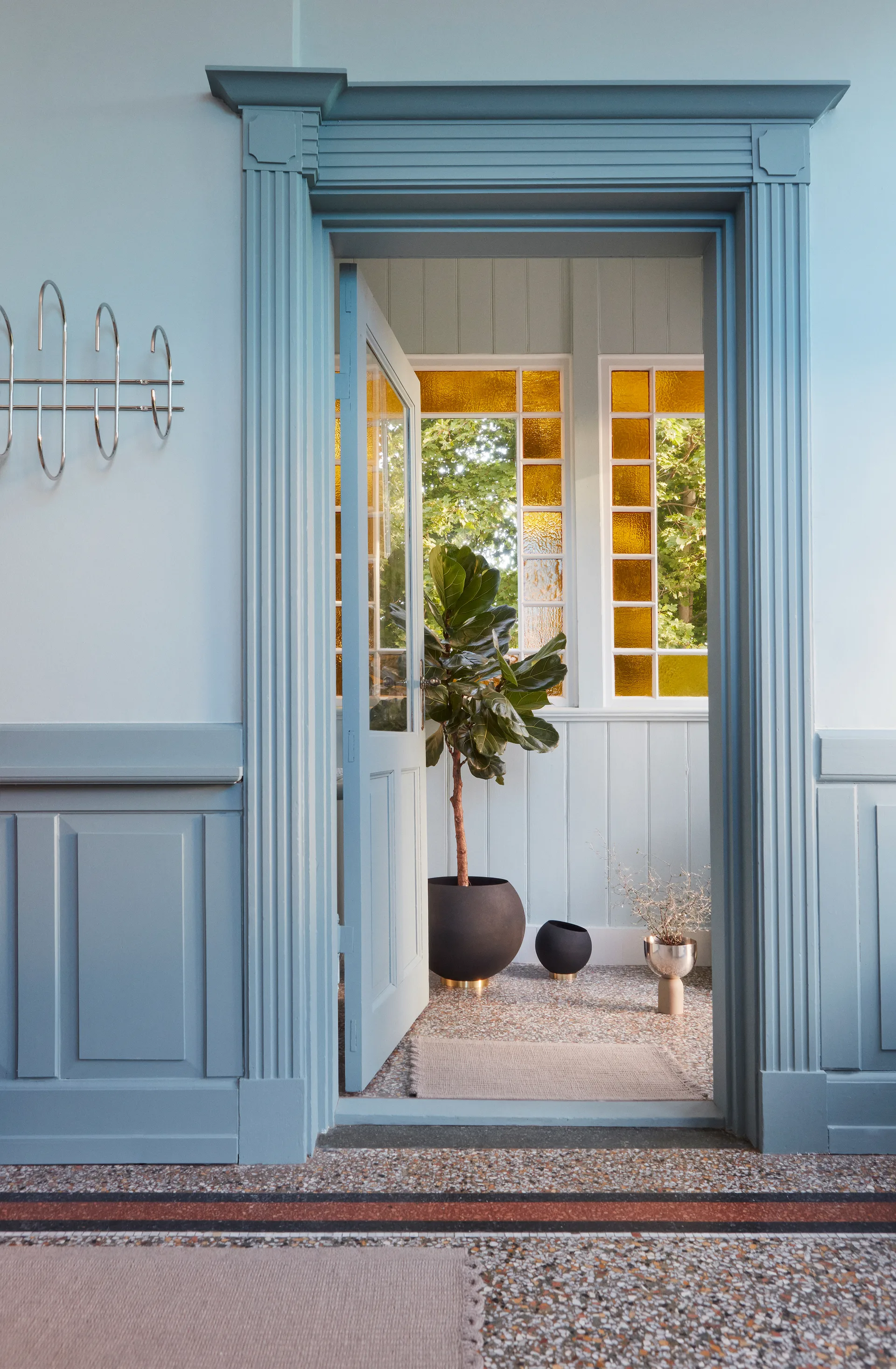 Felpudo Redono 50x70, Taupe AYTM