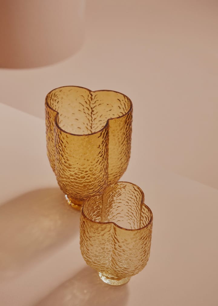 Jarrón Arura trio 25 cm, Amber AYTM