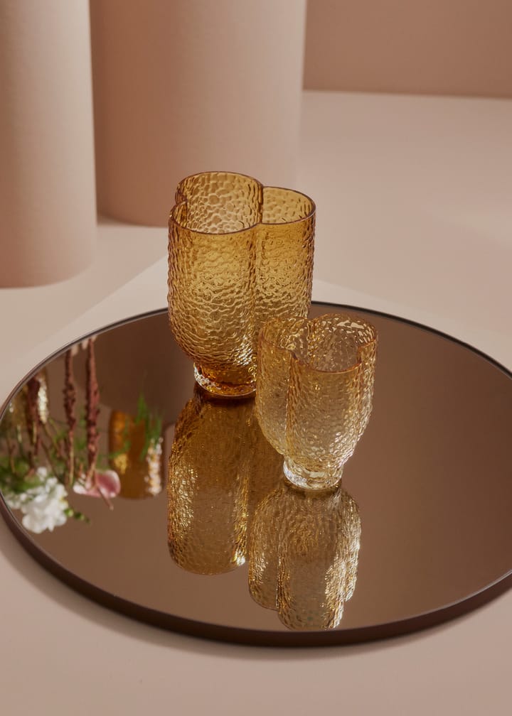 Jarrón Arura trio 25 cm, Amber AYTM