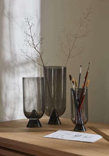 Jarrón Glacies 18 cm - negro - AYTM
