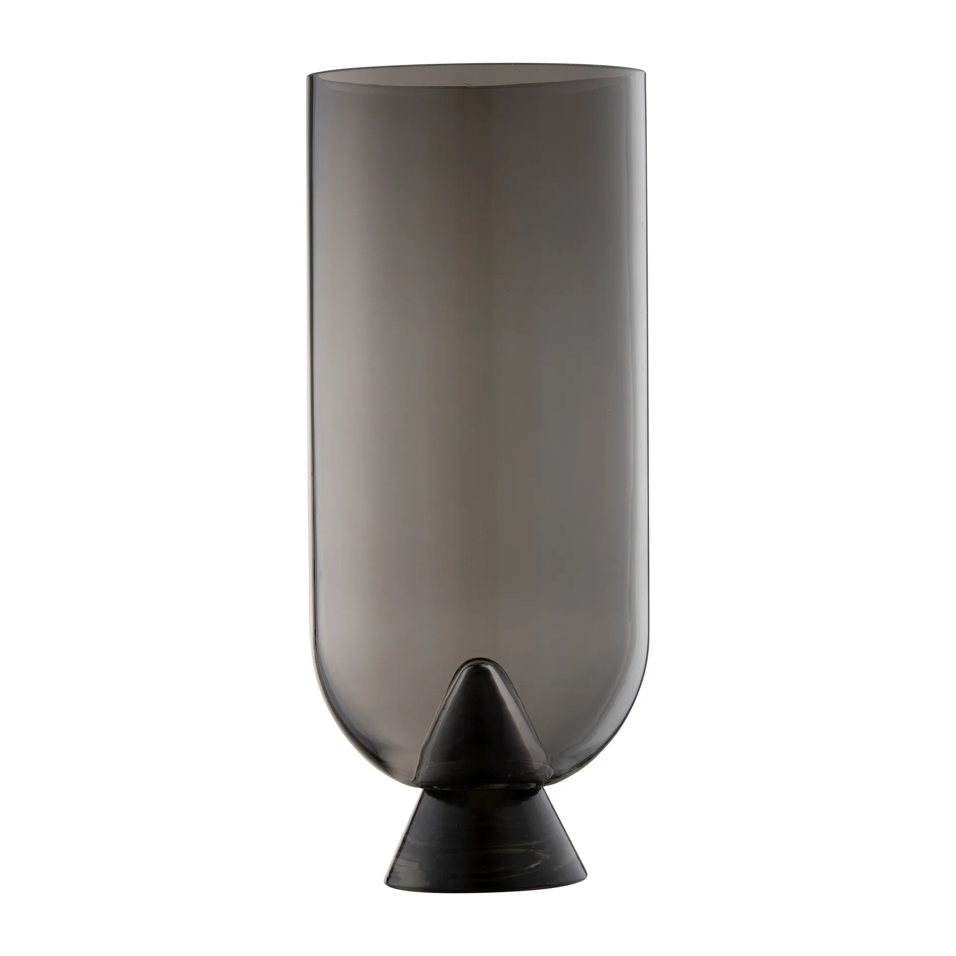 Jarrón Glacies 29 cm, negro AYTM