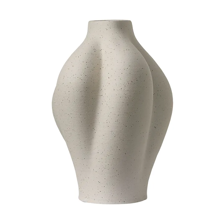 Jarrón Saltare - Cream, Ø15 × 25 cm - AYTM