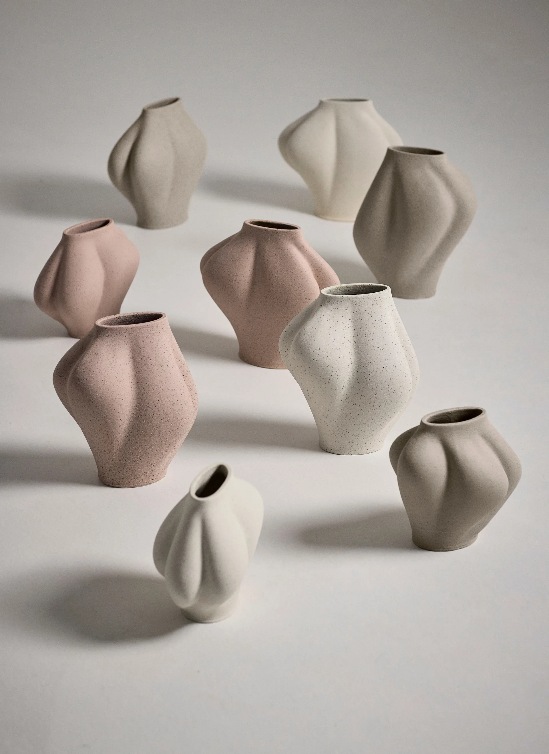 Jarrón Saltare, Rose, Ø15 × 25 cm AYTM