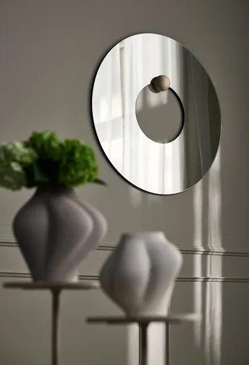 Jarrón Saltare - Taupe, Ø13,8 × 30 cm - AYTM