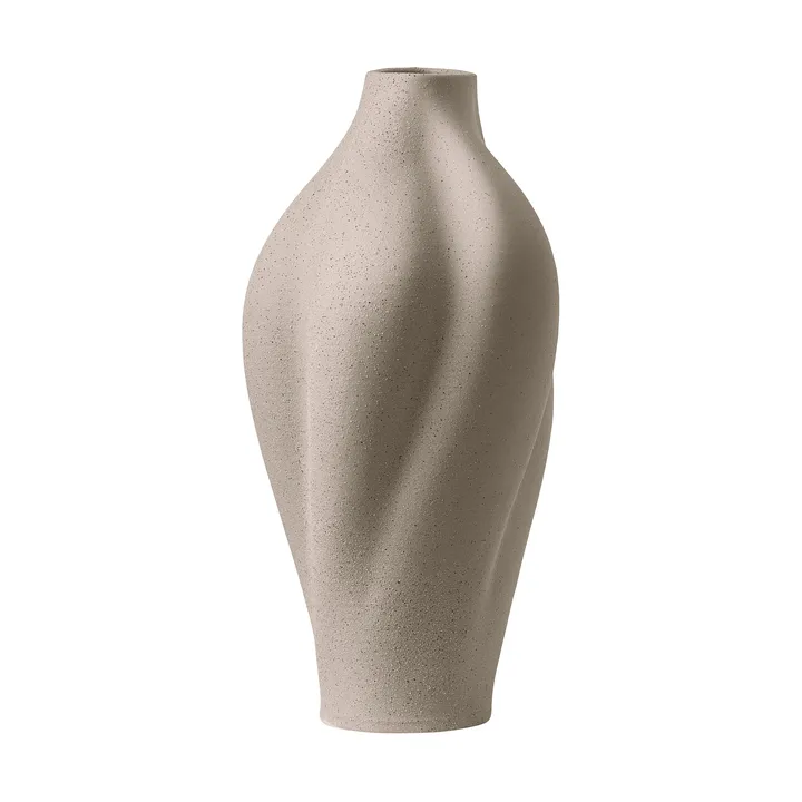 Jarrón Saltare - Taupe, Ø17 × 35 cm - AYTM