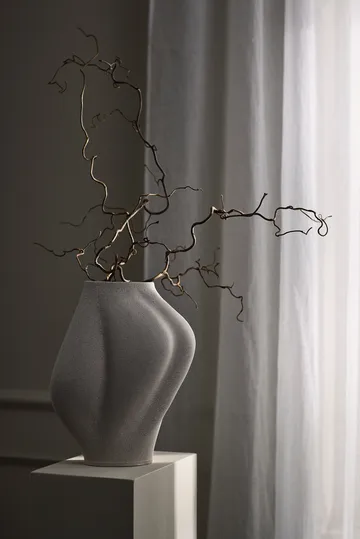 Jarrón Saltare - Taupe, Ø17 × 35 cm - AYTM