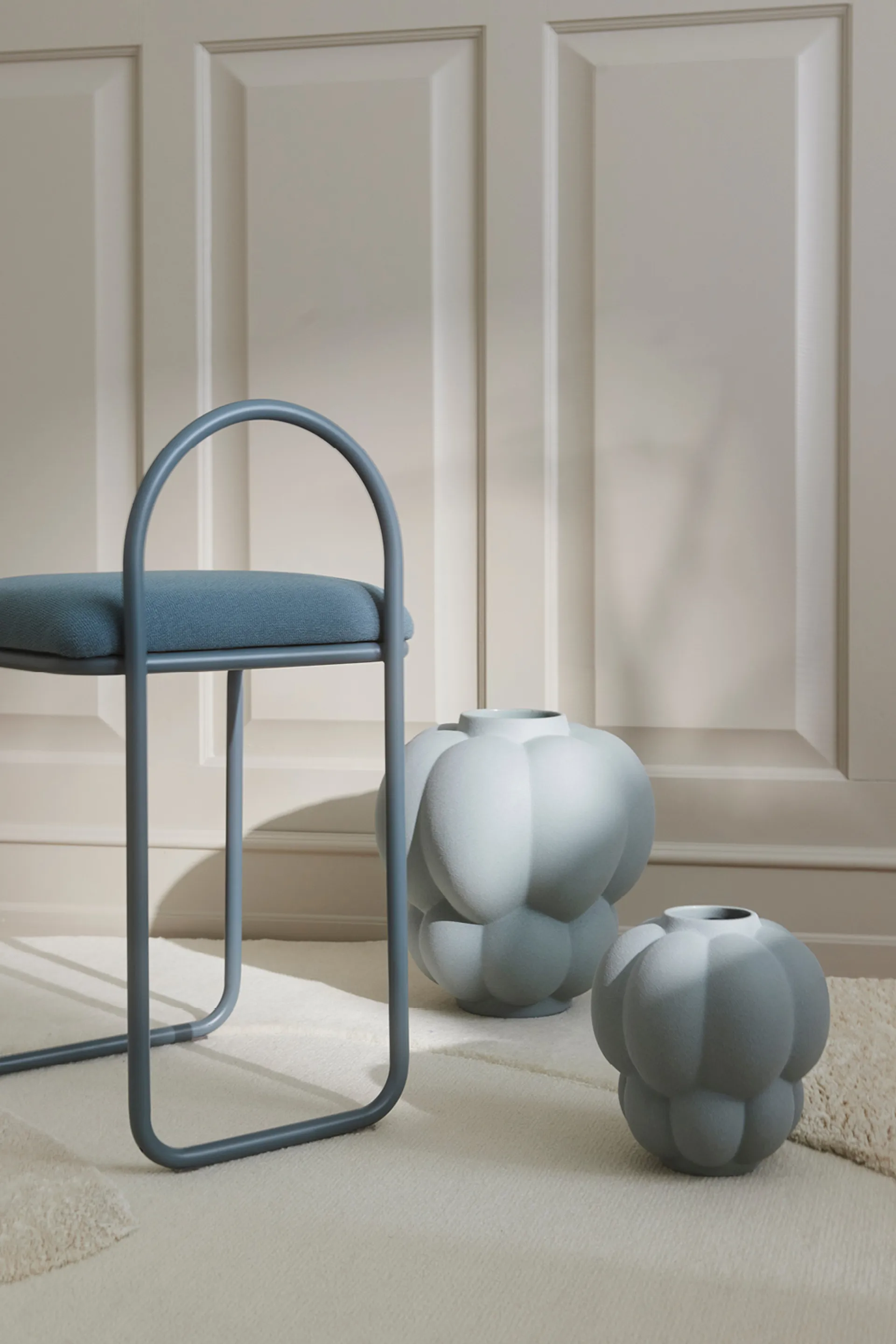 Jarrón Uva 22 cm, Pale mint AYTM