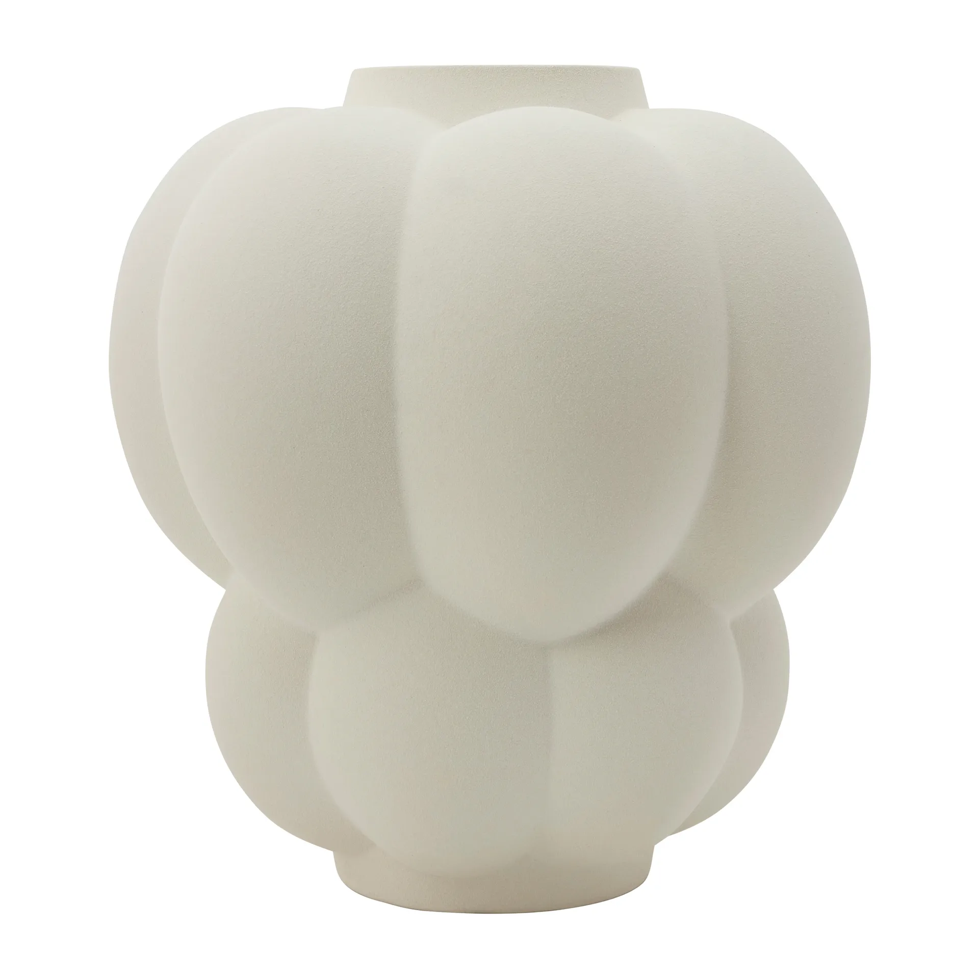 Jarrón Uva 35 cm, Cream AYTM
