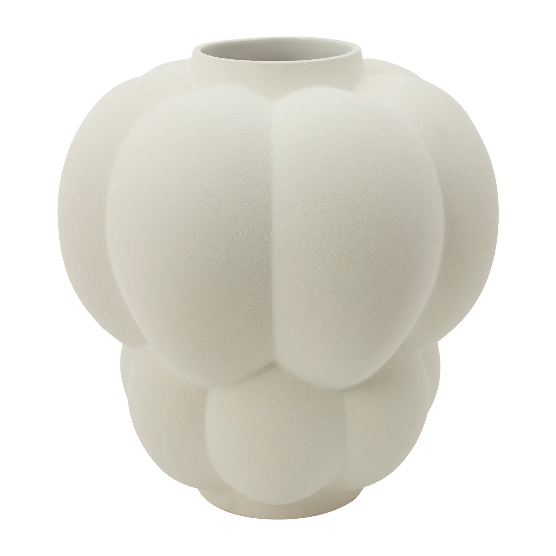 Jarrón Uva 35 cm, Cream AYTM