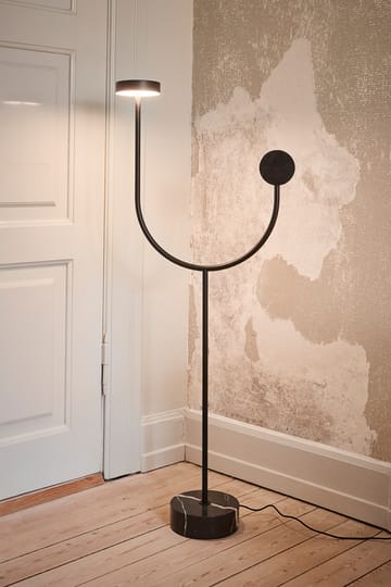 Lámpara de pie GRASIL 51,5x127,6 cm - Negro/Negro - AYTM
