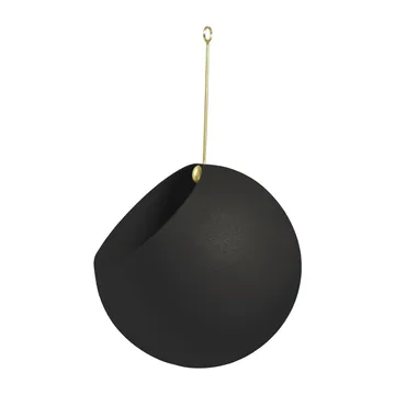 Maceta colgante GLOBE Ø17 cm h28 cm - Negro - AYTM