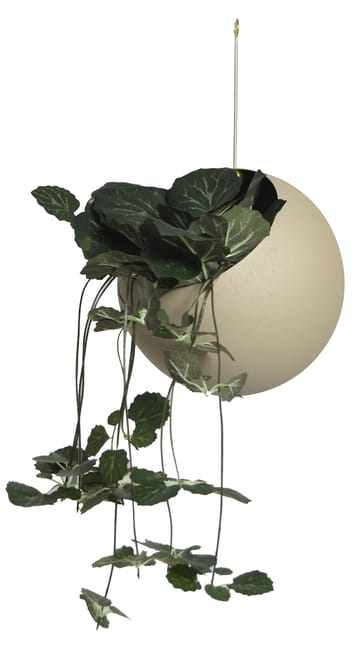 Maceta colgante GLOBE Ø17 cm h28 cm - Taupe - AYTM