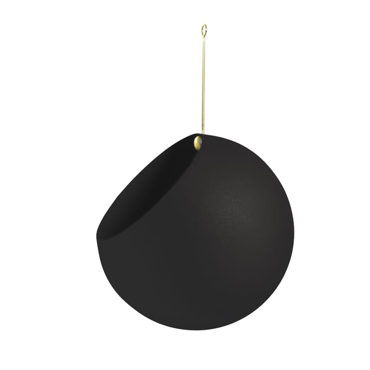 Maceta colgante GLOBE Ø21 cm h32 cm - Negro - AYTM