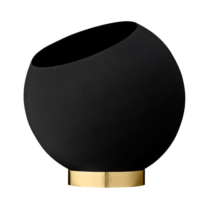 Maceta Globe Ø21 cm - Black - AYTM
