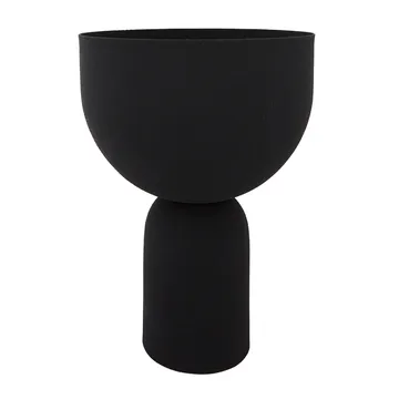 Maceta Torus Ø22 cm - Black-black - AYTM