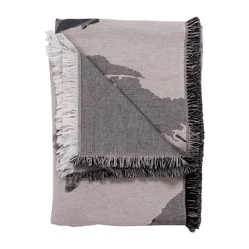 Manta Floreo 130x170 cm - blanco-gris - AYTM