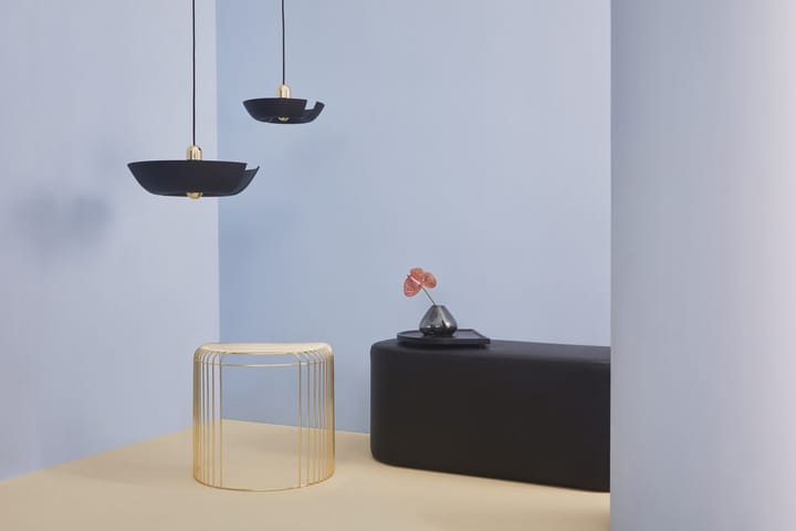 Mesa Curva 45 cm, Dorado AYTM