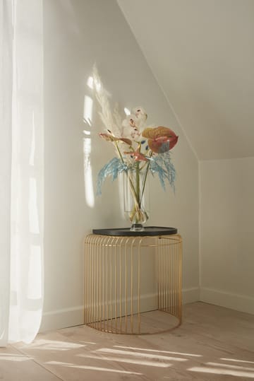 Mesa Curva 45 cm - Dorado - AYTM