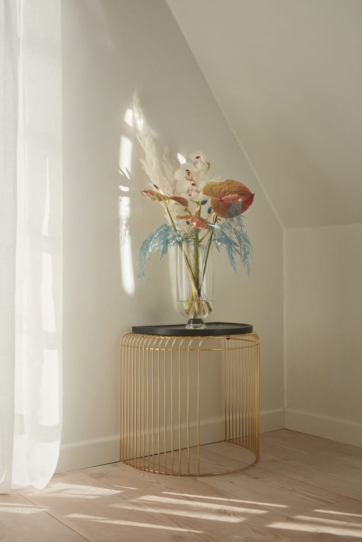 Mesa Curva 45 cm, Dorado AYTM
