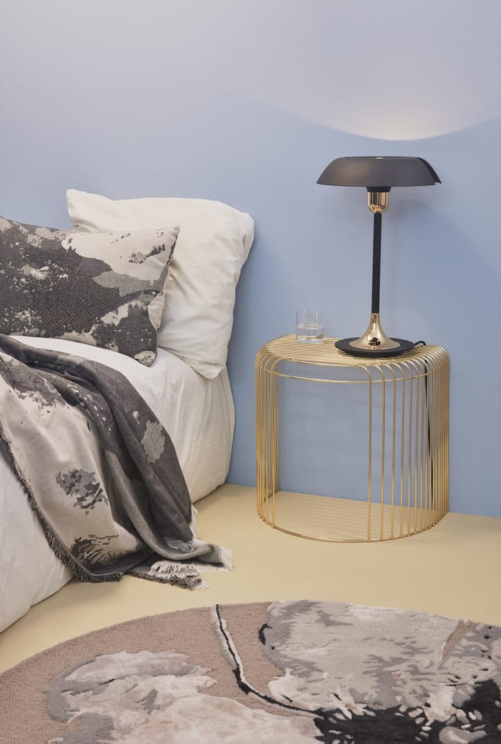 Mesa Curva 45 cm, Dorado AYTM