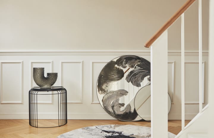 Mesa Curva 45 cm, negro AYTM
