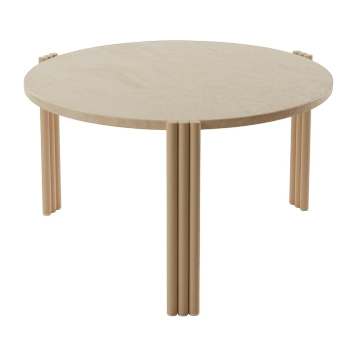 Mesa de centro Tribus Ø60 cm - Light Sand-travertine - AYTM